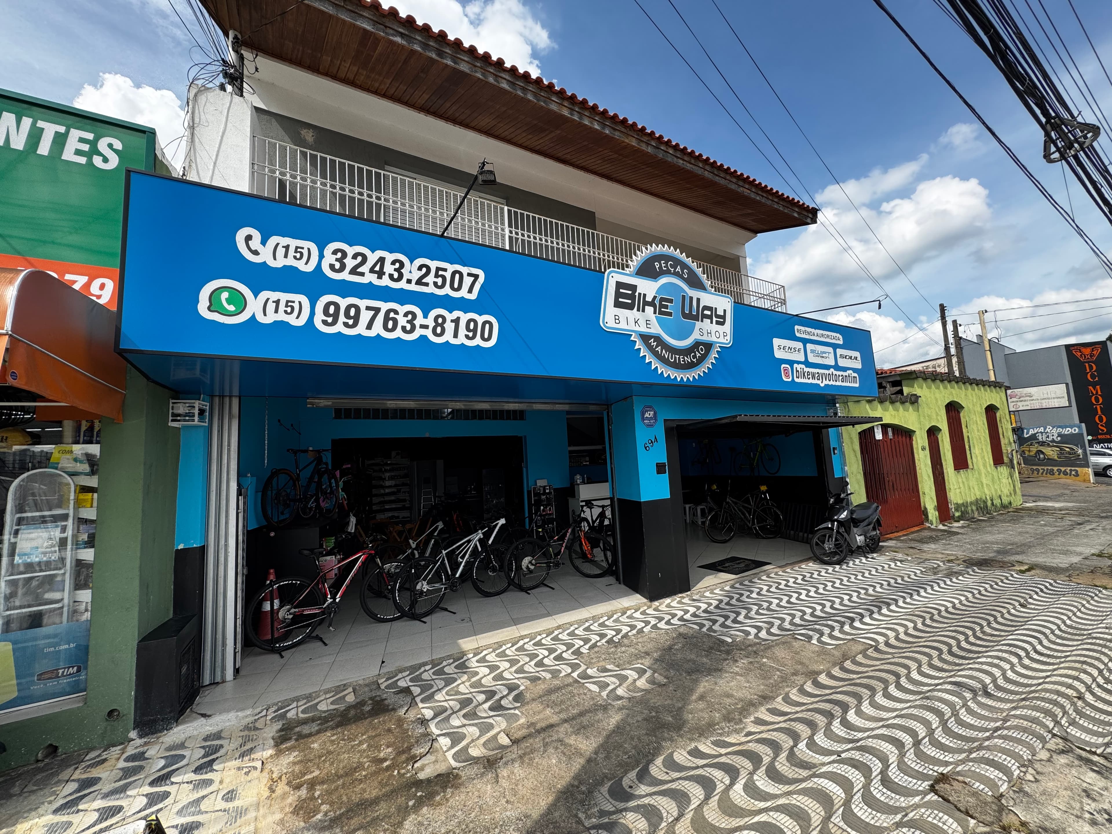 Banner Bike Way Votorantim